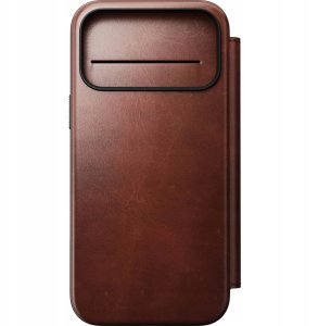 NOMAD Modern Leather Folio - skórzane etui do iPhone 17 Pro Max kompatybilne z MagSafe; skóra Horween (olde dublin) 5