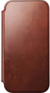 NOMAD Modern Leather Folio - skórzane etui do iPhone 17 Pro Max kompatybilne z MagSafe; skóra Horween (olde dublin) 6