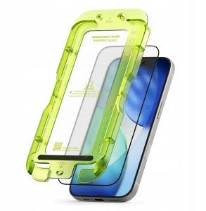 Ringke Szkło hartowane Easy Slide do Apple iPhone 17 Black [2 PACK] 2