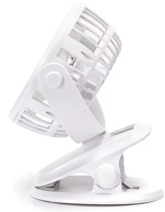 Wentylator z klipsem zasilany z USB z lampką nocną 3