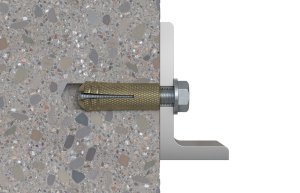 Fischer 532735 MS 10 x 32 K NV Messingrawplug 32 mm 1 Set 5