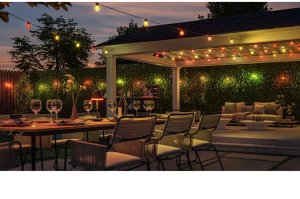 Philips Hue Festavia Outdoor łańcuch świetlny z kulkami 14 m 4