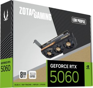 Karta graficzna Zotac Gaming GeForce RTX 5060 Low Profile 8GB GDDR7 DLSS4 (ZT-B50600L-10L) 8