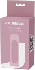 Silikonowa nakładka dla WE260 500ml Wessper B1 Borosilicate Dusty Rose (SS-DR-WES260-500-NEW) 5