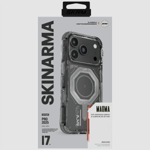 Skinarma Magma Case for iPhone 17 Pro Magnetic Charging Graphite 2