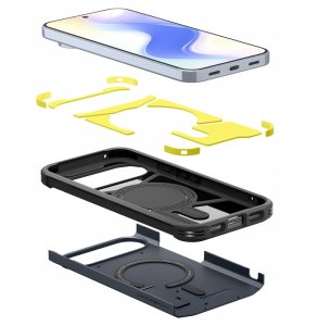 Etui Spigen Tough Armor MAG MagSafe do Google Pixel 10 Pro XL szary 5