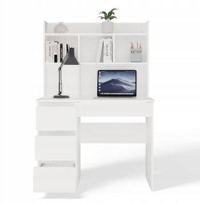 Biurko Białe 98 cm x 51 cm 8