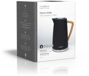 Czajnik elektryczny Nedis KAWK510EBK 1.7L Czarny 10
