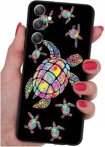 krainaGSM ETUI do Samsung A54 5G WZORY | SILIKONOWE MATT CASE + SZKŁO 9H 2