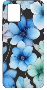 krainaGSM Etui do Motorola Moto E13 WZORY | SILIKONOWE MATT CASE + SZKŁO 9H 3