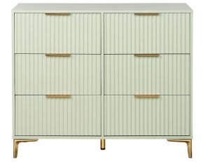 Komoda 6 szuflad WALCOTT Jasnozielony 5