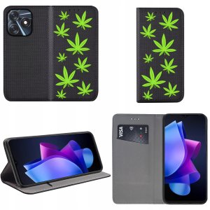 Etui do Tecno Spark 10 MAGNET WZORY CASE PORTFEL + SZKŁO OCHRONNE 9H 2