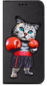 krainaGSM Etui do Xiaomi Redmi Note 13 |13 4G MAGNET CASE PORTFEL + SZKŁO 9H 7