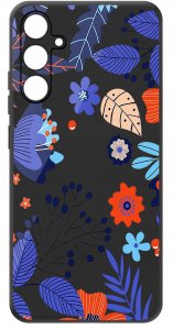 Etui do Samsung Galaxy M55 5G WZORY |SILIKONOWE MATT CASE + SZKŁO 9H 3