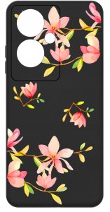 ETUI do Oppo A79 5G WZORY |SILIKONOWE MATT CASE + SZKŁO ochronne 9H 3