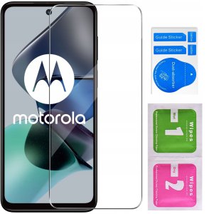 Etui do Motorola Moto G13 | G23 CASE WZORY MATOWE PLECKI MATT + SZKŁO 9H 4
