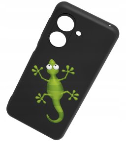 krainaGSM Etui do Xiaomi Redmi 13C | Poco C65 CASE WZORY MATT PLECKI +SZKŁO 9H 3