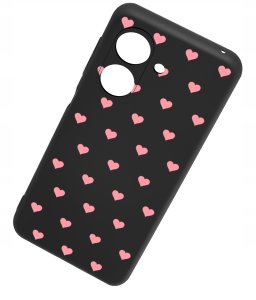 krainaGSM Etui do Xiaomi Redmi 13C | Poco C65 CASE WZORY MATT PLECKI +SZKŁO 9H 3