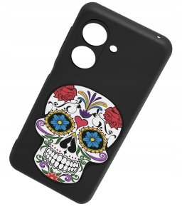 krainaGSM Etui do Xiaomi Redmi 13C | Poco C65 CASE WZORY MATT PLECKI +SZKŁO 9H 3