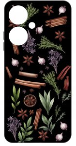 ETUI do Xiaomi Redmi 13C 5G WZORY |SILIKONOWE MATT CASE +SZKŁO HARTOWANE 9H 3