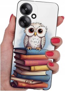 ETUI do Xiaomi Redmi 13C 5G WZORY |SILIKONOWE MATT CASE +SZKŁO HARTOWANE 9H 2