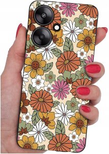 ETUI do Xiaomi Redmi 13C 5G WZORY |SILIKONOWE MATT CASE +SZKŁO HARTOWANE 9H 2