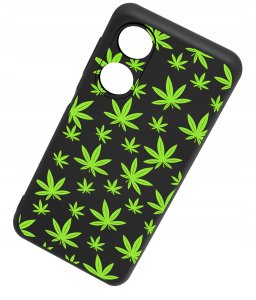 Etui do Oppo A58 4G CASE WZORY MATT PLECKI + SZKŁO OCHRONNE 9H 3