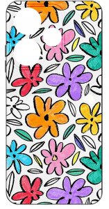 Etui do Xiaomi Redmi 13 4G WZORY |SILIKONOWE MATT CASE + SZKŁO 9H 3