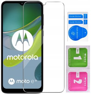 Etui do Motorola Moto E13 WZORY |SILIKONOWE MATT CASE + SZKŁO 9H 4