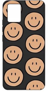 Etui do Motorola Moto E13 WZORY |SILIKONOWE MATT CASE + SZKŁO 9H 3