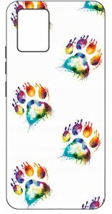 krainaGSM Etui do Motorola Moto E13 WZORY |SILIKONOWE MATT CASE + SZKŁO 9H 3