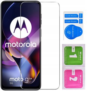 Etui Motorola Moto G54 5G|Power Edition MAGNET WZORY CASE PORTFEL +SZKŁO 9H 8