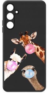 Etui do Samsung Galaxy M35 5G WZORY |SILIKONOWE MATT CASE + SZKŁO 9H 3