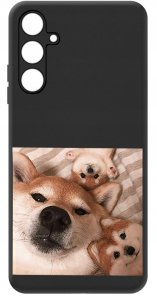 Etui do Samsung Galaxy M35 5G WZORY |SILIKONOWE MATT CASE + SZKŁO 9H 3