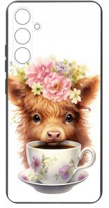 krainaGSM ETUI do Samsung A34 5G WZORY | SILIKONOWE MATT CASE + SZKŁO 9H 8