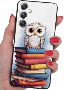 krainaGSM ETUI do Samsung A34 5G WZORY | SILIKONOWE MATT CASE + SZKŁO 9H 7