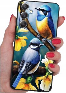 krainaGSM ETUI do Samsung A34 5G WZORY | SILIKONOWE MATT CASE + SZKŁO 9H 7