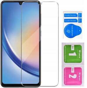 krainaGSM ETUI do Samsung A34 5G WZORY | SILIKONOWE MATT CASE + SZKŁO 9H 4
