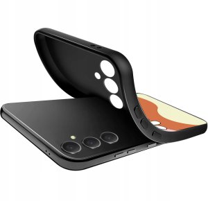 krainaGSM ETUI do Samsung A34 5G WZORY | SILIKONOWE MATT CASE + SZKŁO 9H 8
