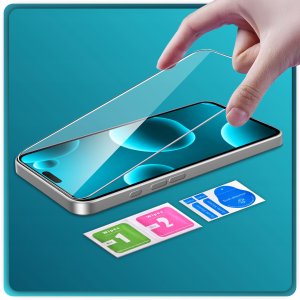 Etui Czarne Matowe Silikon Slim do iPhone 17 + SZKŁO 9H 3