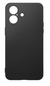 Etui Czarne Matowe Silikon Slim do iPhone 17 + SZKŁO 9H 8