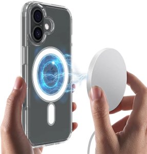 Etui Magnetyczne Przezroczyste do iPhone 17 |do MAGSAFE CASE | + Szkło 9H 5