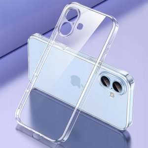 Etui do iPhone 17 WZMACNIANE CLEAR CASE 2MM + Szkło 9H 7