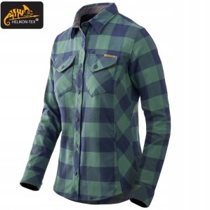 Marigold Woman's Shirt - Moss Green Checkered - L/Regular 2