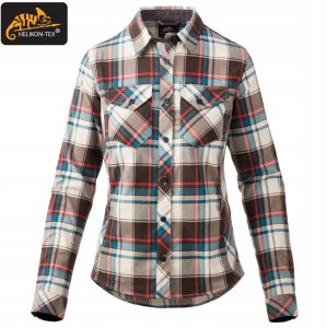 Marigold Woman's Shirt - Moss Green Checkered - L/Regular 3