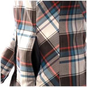 Marigold Woman's Shirt - Moss Green Checkered - L/Regular 7