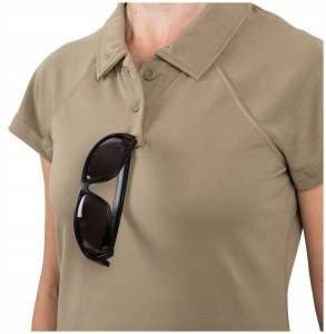 Womens UTL Polo Shirt - TopCool Lite - Black - XL/Regular 3