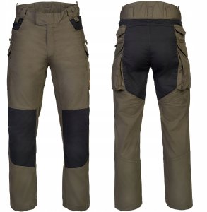 PILGRIM Pants - Taiga Green / Black A - XXXXL/Long 3