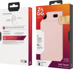 ZAGG Manhattan Snap - etui do iPhone 17 Air kompatybilne z MagSafe (pink blush) 2