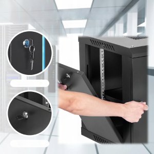 Szafa serwerowa wisząca 64x60x45cm 3